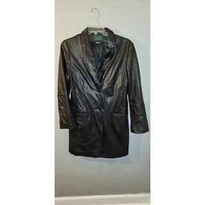Ralph Lauren Black Mid Length Jacket/ Blazer